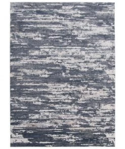 Ecarpetgallery Ezra Grey Modern Contemporary Soft Area Rug
