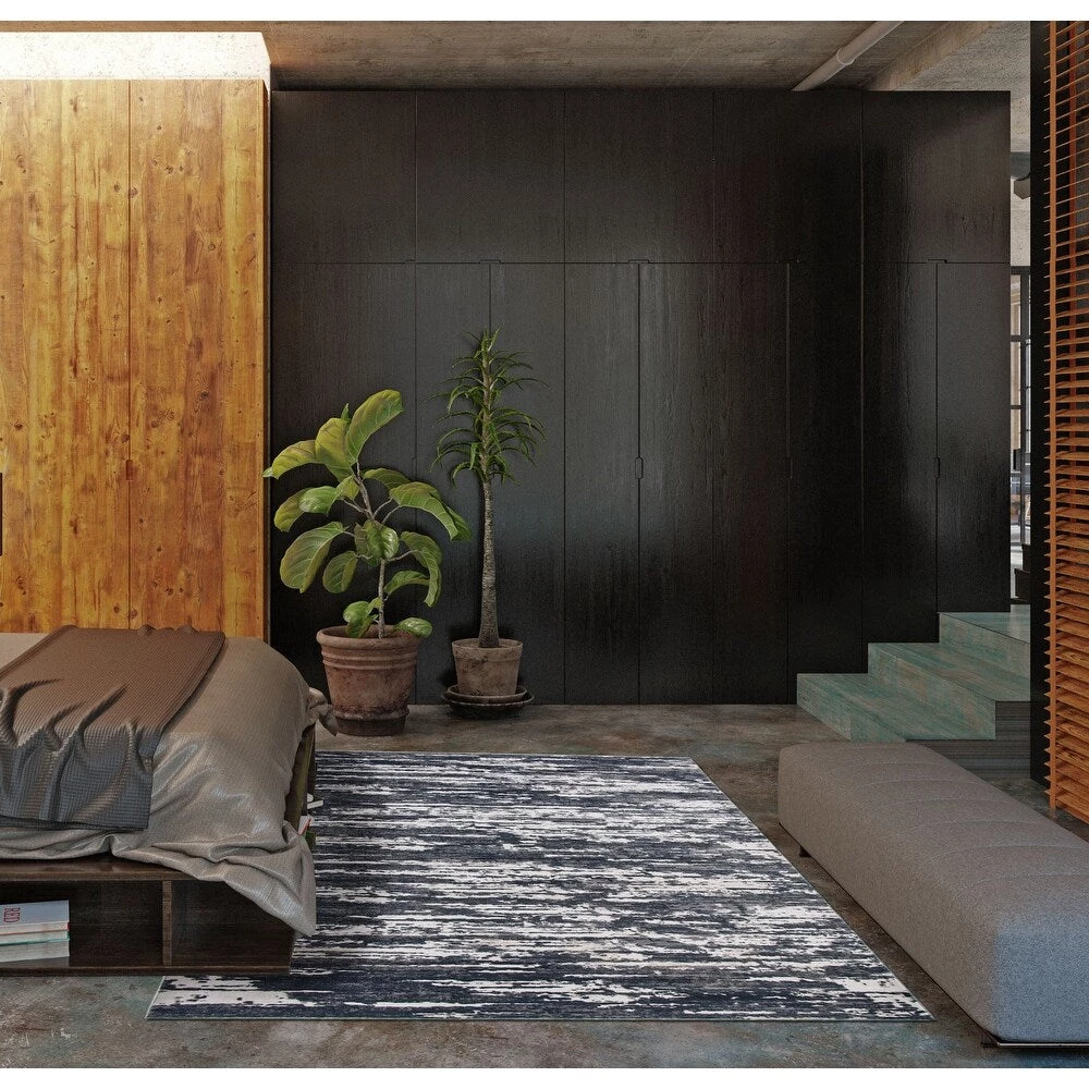 Ecarpetgallery Ezra Grey Modern Contemporary Soft Area Rug 1 Ecarpetgallery Ezra Grey Modern Contemporary Soft Area Rug