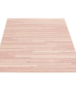 Ecarpetgallery Cream Silver Stripes Fika Casual Soft Rug All Area Rugs And Runners