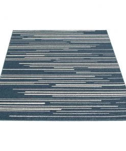 Ecarpetgallery Cream Silver Stripes Fika Casual Soft Rug All Area Rugs And Runners