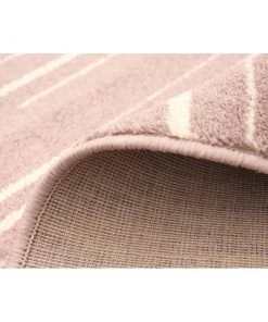 Ecarpetgallery Cream Silver Stripes Fika Casual Soft Rug All Area Rugs And Runners