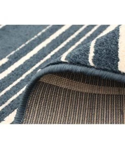 Ecarpetgallery Cream Silver Stripes Fika Casual Soft Rug All Area Rugs And Runners