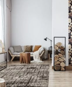 Ecarpetgallery Light Grey Modern & Contemporary Shag