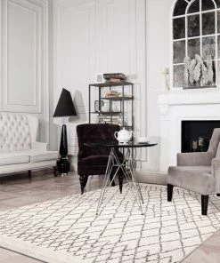 Ecarpetgallery All Area Rugs And Runners Ivory Grey Jade Moroccan Rug