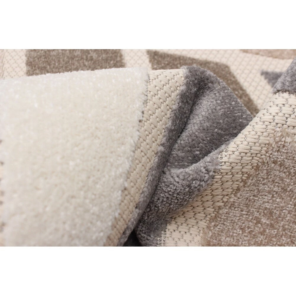 Ecarpetgallery Ivory Blue Indoor/ Outdoor Rug 14 Ecarpetgallery Ivory Blue Indoor/ Outdoor Rug