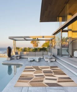 Ecarpetgallery Ivory Blue Indoor/ Outdoor Rug 26 Ecarpetgallery Ivory Blue Indoor/ Outdoor Rug