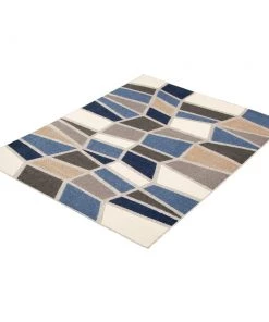 Ecarpetgallery Ivory Blue Indoor/ Outdoor Rug 19 Ecarpetgallery Ivory Blue Indoor/ Outdoor Rug