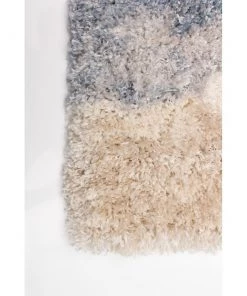 Ecarpetgallery Modern Contemporary Cream Shag Area Rug All Area Rugs And Runners