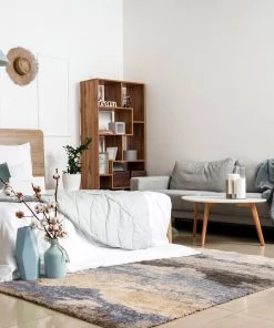 Ecarpetgallery Modern Contemporary Cream Shag Area Rug All Area Rugs And Runners