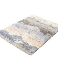 Ecarpetgallery Grey Taupe Modern & Contemporary Shag Modern/ Geometric Rugs