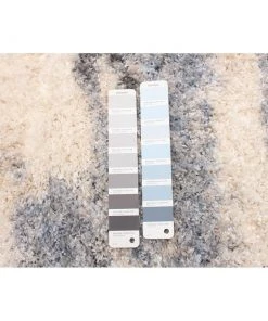 Ecarpetgallery Modern Contemporary Cream Shag Area Rug