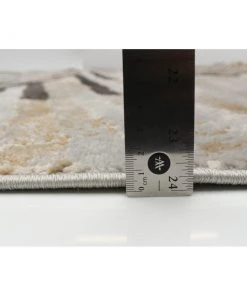 Ecarpetgallery Abstract Ivory Taupe Modern & Contemporary Soft Rug