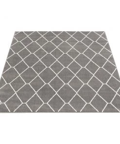 Ecarpetgallery All Area Rugs And Runners Navy White Trellis Macy Modern & Contemporary Soft Rug