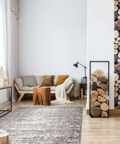 Ecarpetgallery Modern Contemporary Dark Grey Area Rug Shag All Area Rugs And Runners