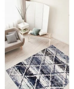 Ecarpetgallery Moroccan Blue Soft Rug
