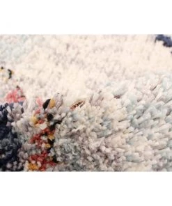 Ecarpetgallery Abstract Blue Grey Moroccan Soft Rug