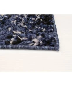 Ecarpetgallery Abstract Blue Grey Moroccan Soft Rug