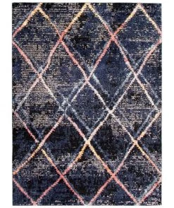 Ecarpetgallery Moroccan Blue Soft Rug