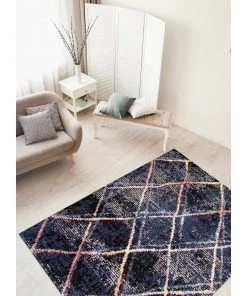 Ecarpetgallery Moroccan Blue Soft Rug