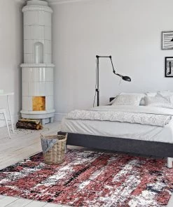 Ecarpetgallery All Area Rugs And Runners Pink Marble Modern & Contemporary Soft Rug