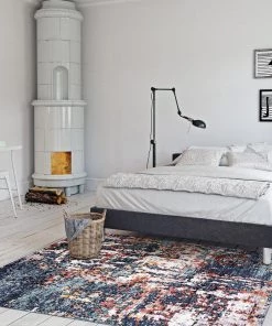 Ecarpetgallery All Area Rugs And Runners Galaxy Collection Distressed Multi Soft Area Rug