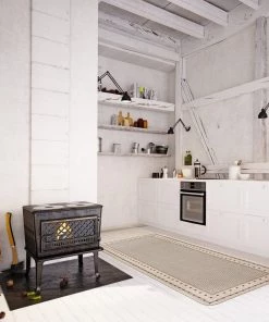 Ecarpetgallery Chocolate Bordered Indoor/ Outdoor Rug All Area Rugs And Runners