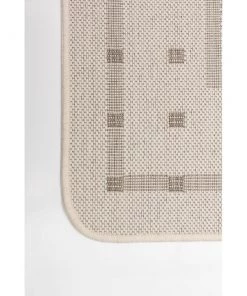 Ecarpetgallery Chocolate Bordered Indoor/ Outdoor Rug All Area Rugs And Runners