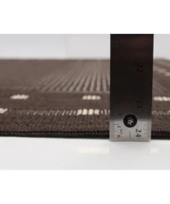 Ecarpetgallery Chocolate Bordered Indoor/ Outdoor Rug All Area Rugs And Runners