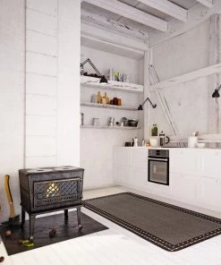 Ecarpetgallery Chocolate Bordered Indoor/ Outdoor Rug All Area Rugs And Runners