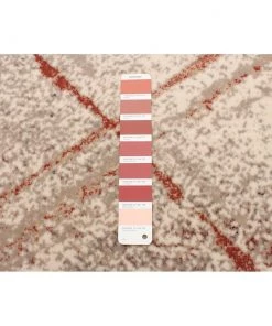 Ecarpetgallery All Area Rugs And Runners Abstract Copper Ivory Modern & Contemporary Soft Rug