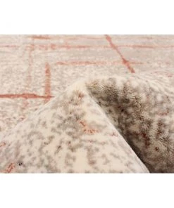 Ecarpetgallery All Area Rugs And Runners Abstract Copper Ivory Modern & Contemporary Soft Rug