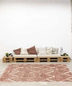 Ecarpetgallery Modern & Contemporary Pink Area Rug Shag All Area Rugs And Runners