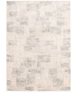 Ecarpetgallery Grey Abstract Modern & Contemporary Soft Rug