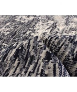 Ecarpetgallery Navy Modern Contemporary Soft Rug