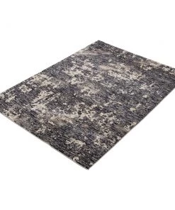 Ecarpetgallery Navy Modern Contemporary Soft Rug