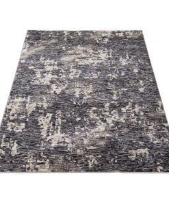 Ecarpetgallery Navy Modern Contemporary Soft Rug