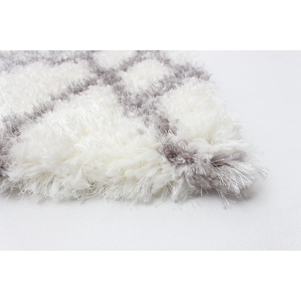 Ecarpetgallery Modern/ Geometric Rugs Moroccan Cream Touch Casual Shag 5 Ecarpetgallery Modern/ Geometric Rugs Moroccan Cream Touch Casual Shag