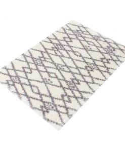 Ecarpetgallery Modern/ Geometric Rugs Moroccan Cream Touch Casual Shag 8 Ecarpetgallery Modern/ Geometric Rugs Moroccan Cream Touch Casual Shag