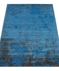 Ecarpetgallery All Area Rugs And Runners Vintage Distressed Blue Soft Rug
