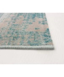 Ecarpetgallery All Area Rugs And Runners Abstract Teal Blue Modern Contemporary Soft Rug