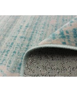 Ecarpetgallery All Area Rugs And Runners Abstract Teal Blue Modern Contemporary Soft Rug