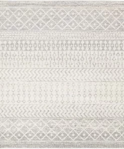 Nurzhan Southwestern Distressed Geometric Ivory Gray Area Rug All Area Rugs And Runners