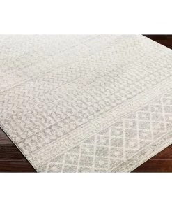Nurzhan Southwestern Distressed Geometric Ivory Gray Area Rug All Area Rugs And Runners