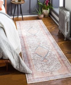 Artistic Weavers All Area Rugs And Runners Floral Medallion Printed Machine Washable Area Soft Rug