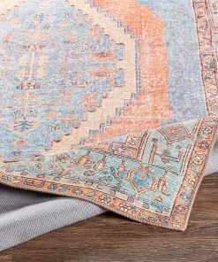 Artistic Weavers Vintage Medallion Printed Machine Washable Area Soft Rug All Area Rugs And Runners