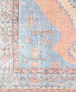 Artistic Weavers Vintage Medallion Printed Machine Washable Area Soft Rug All Area Rugs And Runners