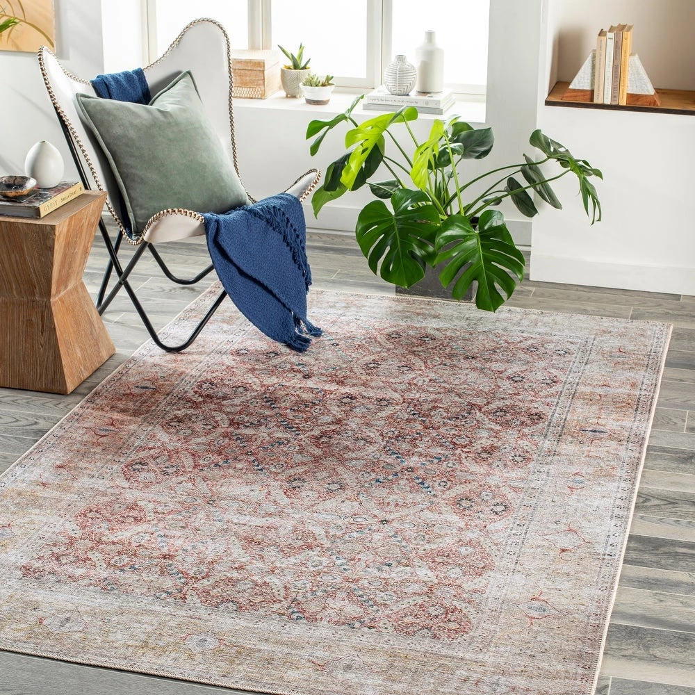 Artistic Weavers Traditional Floral Machine Washable Area Soft Rug All Area Rugs And Runners 8 Artistic Weavers Traditional Floral Machine Washable Area Soft Rug All Area Rugs And Runners