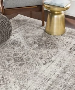 Evry All Area Rugs And Runners Oriental Charcoal Light Gray White Area Rug