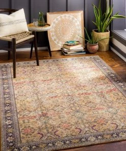 Artistic Weavers Persian Machine Washable Area Soft Rug All Area Rugs And Runners