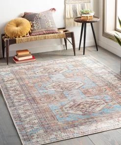 Artistic Weavers All Area Rugs And Runners Distressed Aztec Printed Machine Washable Area Soft Rug